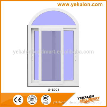 Yekalon High Quality pvc window Sliding upvc window